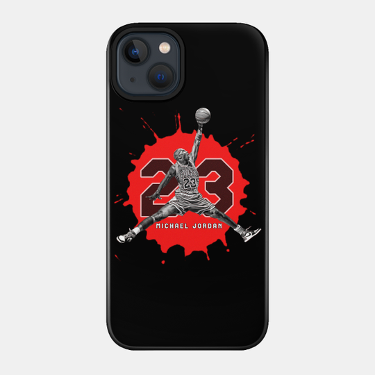 THE KING OF DRIBBLE - Michael Jordan - Phone Case