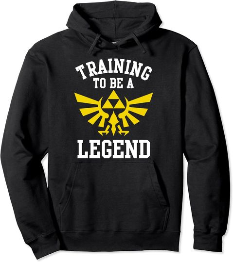Zelda Training To Be A Legend Royal Crest Pullover Hoodie