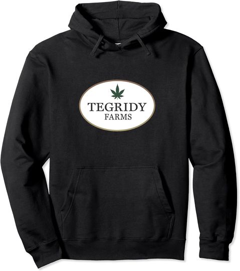 Tegridy Farms 100 Percent Hemp - Farming with Tegridy Funny Pullover Hoodie