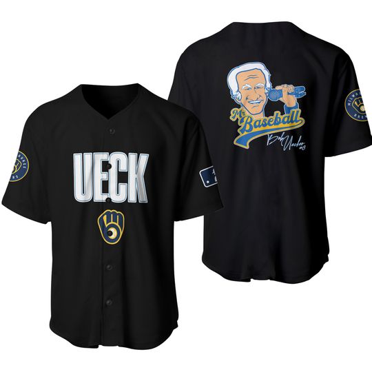 Baseball Hall of Famer Bob Uecker Special Baseball Jersey
