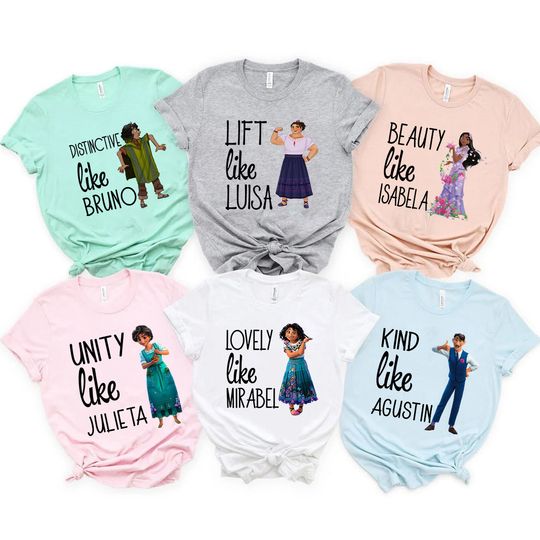 Encanto Family Disney Madrigal Group Custom Shirt