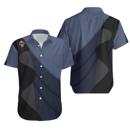 Hades Villain Hawaii Shirt, Hades Cosplay Costume All Over Print Button Up, Hercules Cartoon Character Hawaiian Shirt, Gift Shirt For Friend