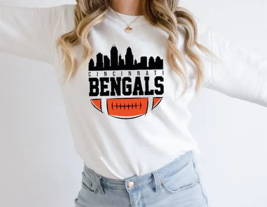 Bengals Football Cincinnati Bengals Sweatshirts