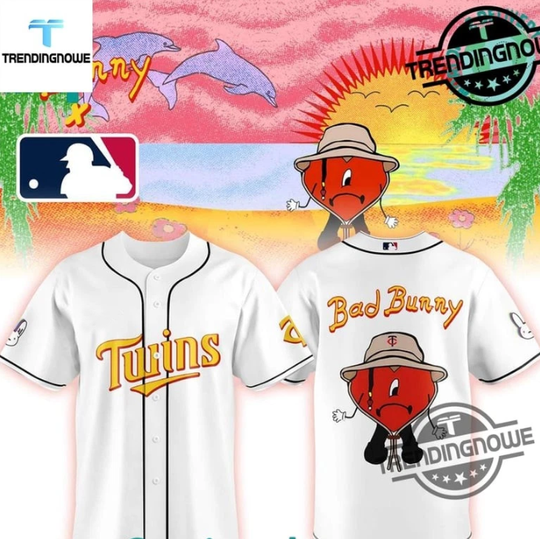 Phil Phillies Bad Bunny Collab 2025 Baseball Jersey