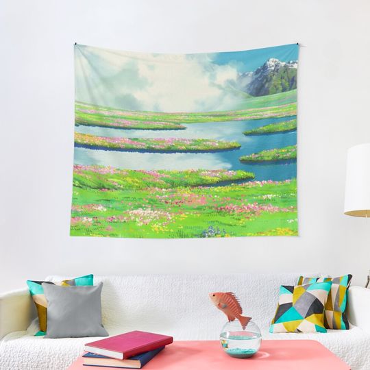 Anime landscape Tapestry