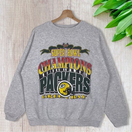 Vintage Green Bay Packers Superbowl Sweatshirt