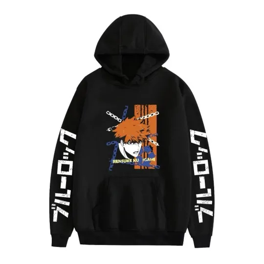 Anime Blue Lock Hoodie Unisex Manga Sweatshirt Pullover