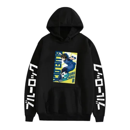 Blue Lock Hoodie Anime Manga Sweatshirt Pullover for Fans