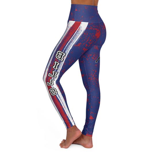 Bills High Waisted Yoga Leggings