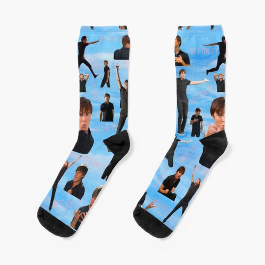 Zac Efron Troy Bolton Bet On It  High School Musical Socks
