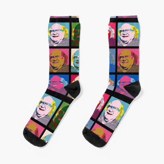 Danny DeVito Pop Art Socks