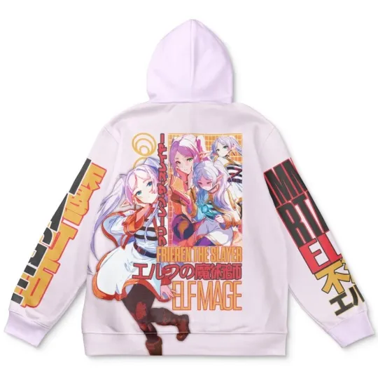 Freezing: Beyond Journey's End Anime Hooded Sweatshirt Hoodie