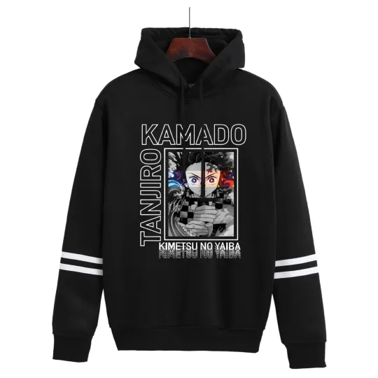 Anime Hoodie Demon Pullover Sweatshirt for Fans