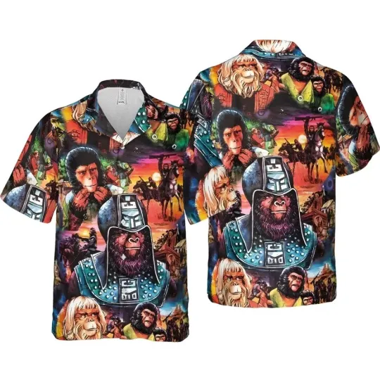 Planet of the Apes Hawaiian Shirt