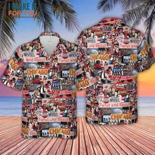 Aesthetic Ferris Bueller’s Day Off Hawaiian Shirt