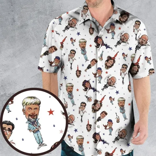 Red White Blaine Waiting For Guffman Hawaiian Shirt