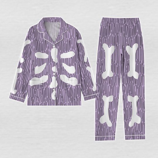 Barrel Pajamas Set, Nightmare Before Christmas Women Pajamas