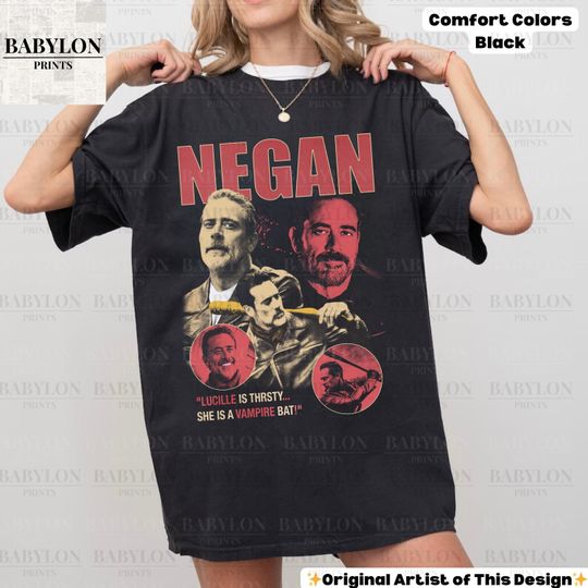 Walking D Negan T-Shirt | The Walking D Daryl Dixon Rick Grimes Tee