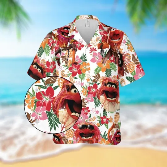 The Muppet Animal Hawaiian Shirt