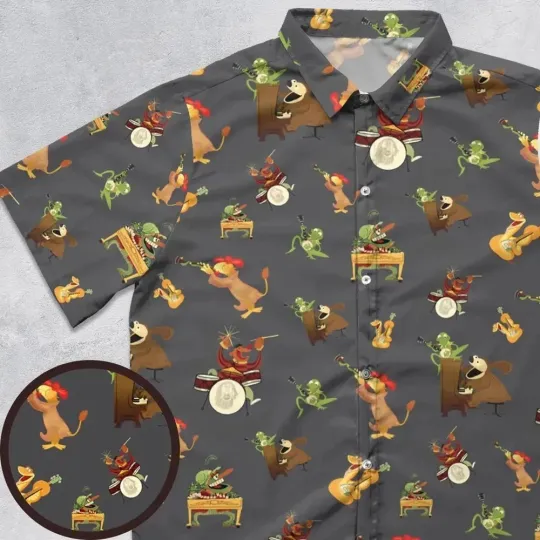 River Bottom Dr. Teeth and the Electric Mayhem Hawaiian Shirt