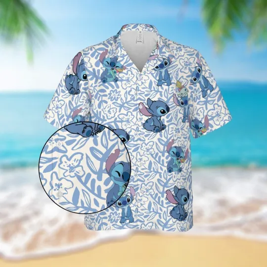 Disney Stitch Hawaiian Shirt