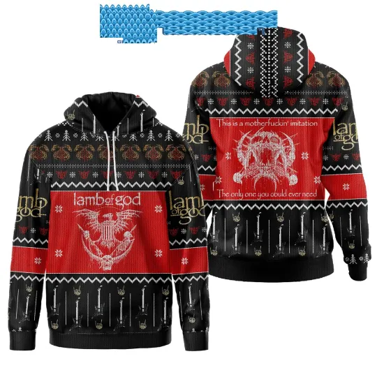 Lamb Of God The Only One You Could Ever Need Zipper Hoodie