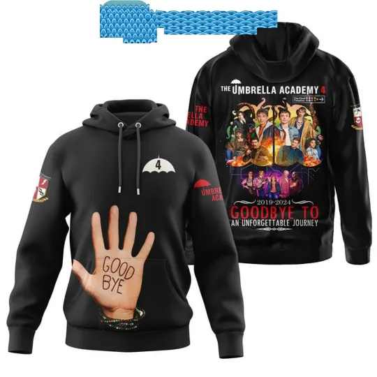 The Umbrella Academy 2024 Goodbye To Unforgettable Journey Hoodie