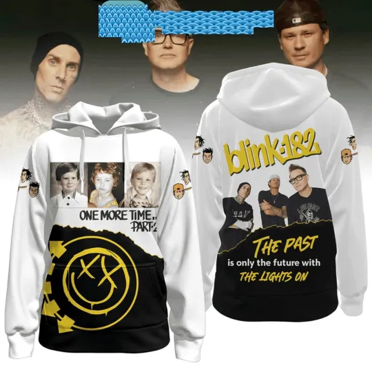 B182 The Past Is Only The Future With The Lights On Hoodie