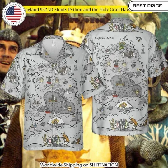 Monty Python and the Holy Grail Hawaiian Shirt