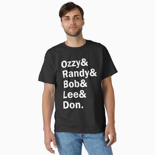 Funny Names x Blizzard of Ozz Ozzy Osbourne Classic T-Shirt