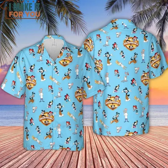 Yakko Wakko Dot Pinky and The Brain Animaniacs Hawaiian Shirt