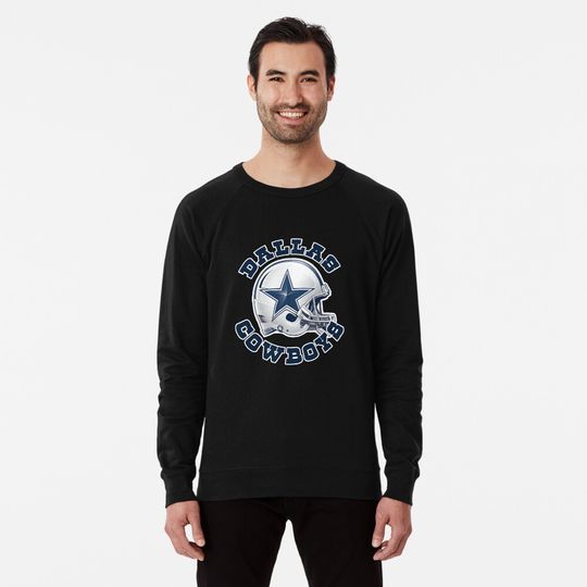 Dallas cowboys, football Lightweight Sweatshirt