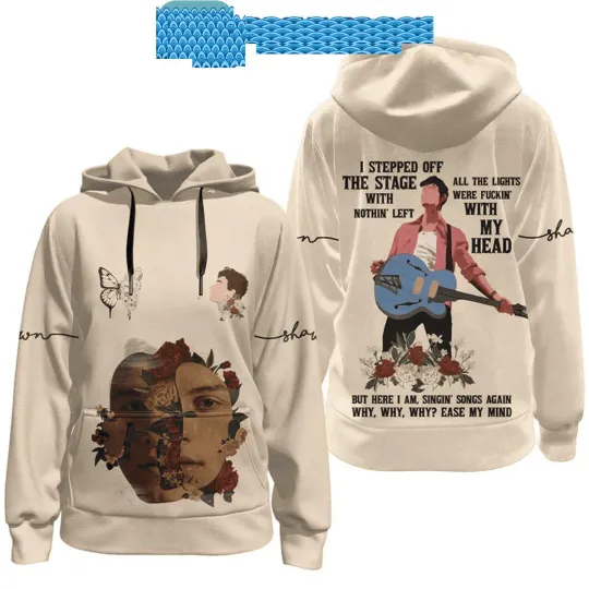 Shawn Mendes I Stepped Off The Stage With NothinLeft Hoodie