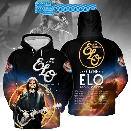 ELO Of Jeff Lynnes The 2024 Tour Hoodie