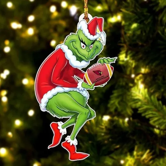 Arizonna Football Team Cardinalss Christmas Ornament Gift Decor