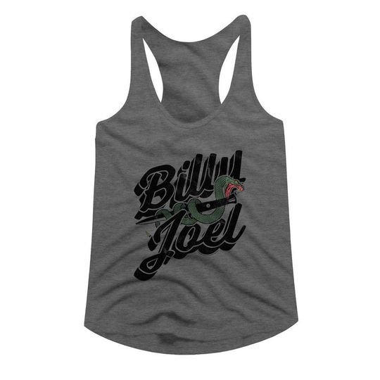 Billy Joel Only The Good Die Young Heather Racerback Tank Top for Women