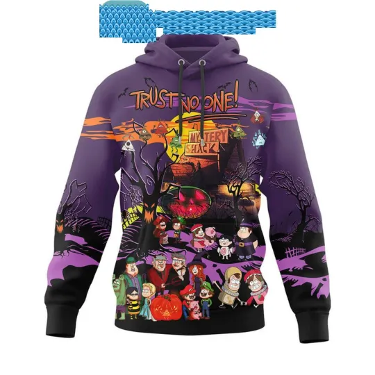 Gravity Falls Trust No One In Halloween Hoodie