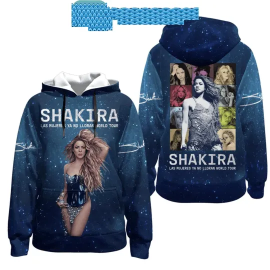 Shakira Las Mujeres Ya No Lloran World Tour 2024 Hoodie