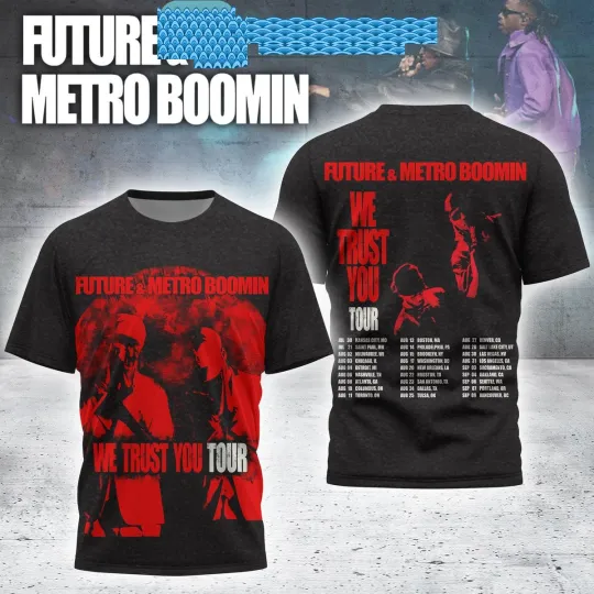 Future And Metro Boomin We Trust You Tour 2024 Hoodie