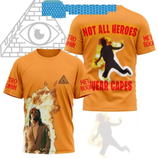 Metro Boomin Not All Heroes Wear Capes Fan Hoodie