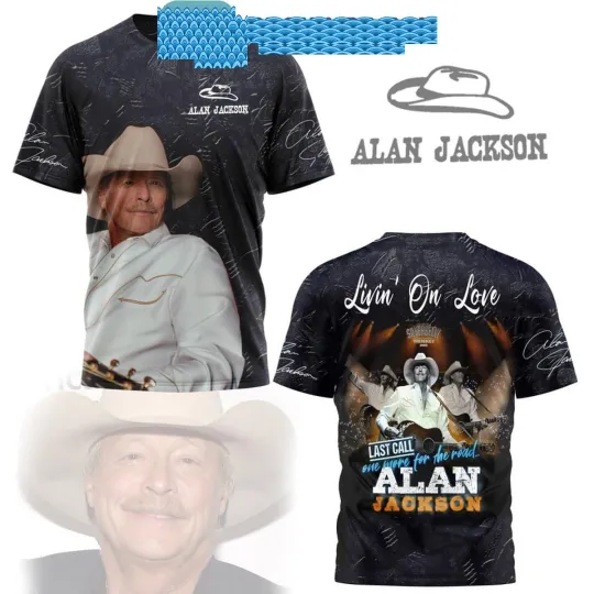 Alan Jackson LivinOn Love Last Call Hoodie