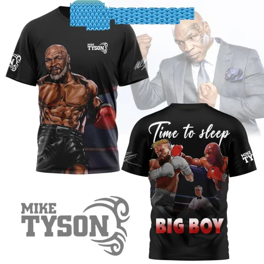 Mike Tyson Time To Sleep Big Boy Hoodie