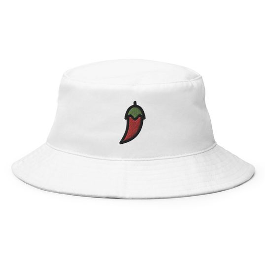 Chili Pepper Bucket Hat Unisex Summer Sun Hat