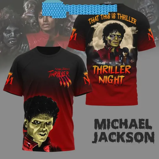 Michael Jackson That This Is Thriller For Thriller Night T-Shirt