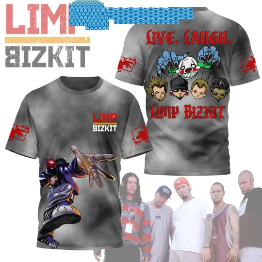 Limp Bizkit Live Laugh And Sing T-Shirt