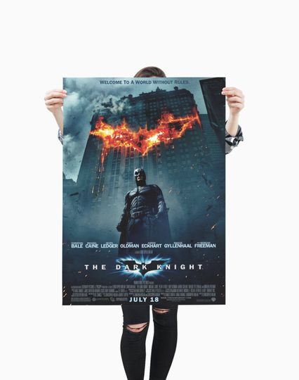 The Dark Knight / Premium Matte vertical poster