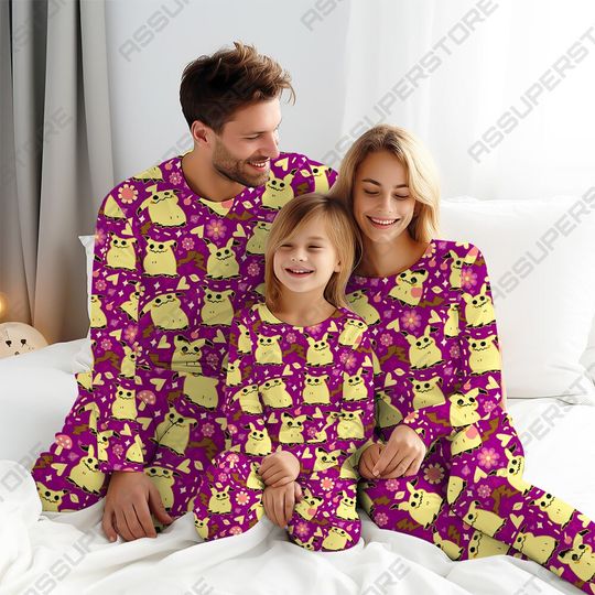 Mimi Pajamas Christmas Pajamas Set Matching Family Pajamas Cute Holiday Pajamas Gift