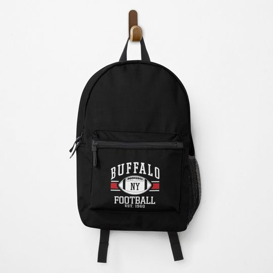 Vintage Buffalo New York NY Football Mafia Sports Gift   Backpack
