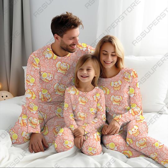 Doughy Pajamas Set Family Matching Couple Pajamas Christmas Birthday Gift