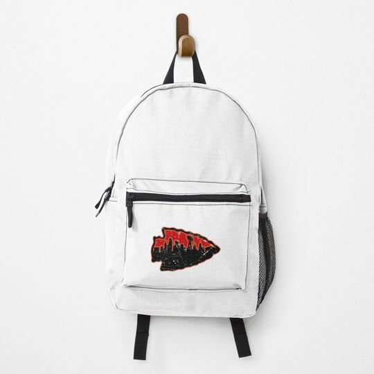 _Kansas City Chiefs Arrowhead KC Skyline Be the Grim Reaper KC Tailgating Apparel _ Backpack